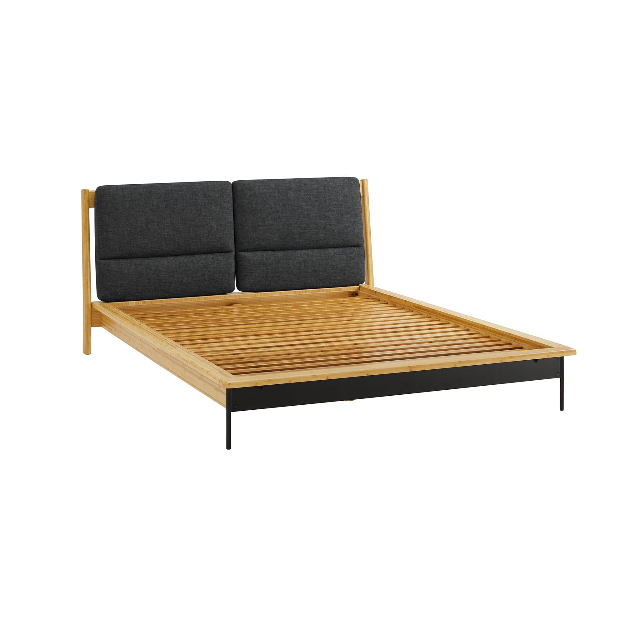 Santa Cruz Platform Bed with Fabric、mySite、neckold