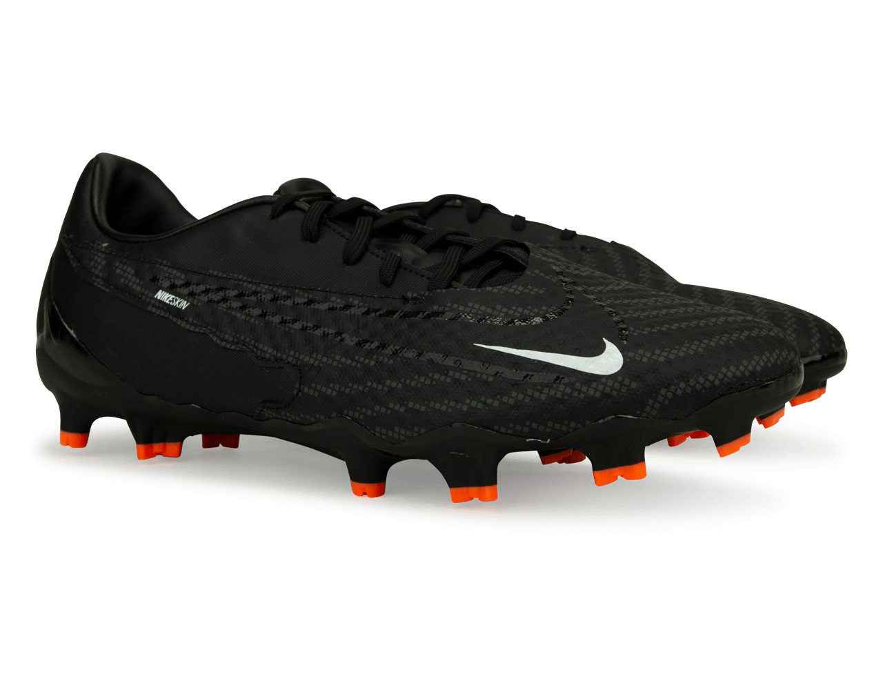 Nike Men's Phantom GX Academy FG/MG Black/Smoke Grey、mySite、noshort