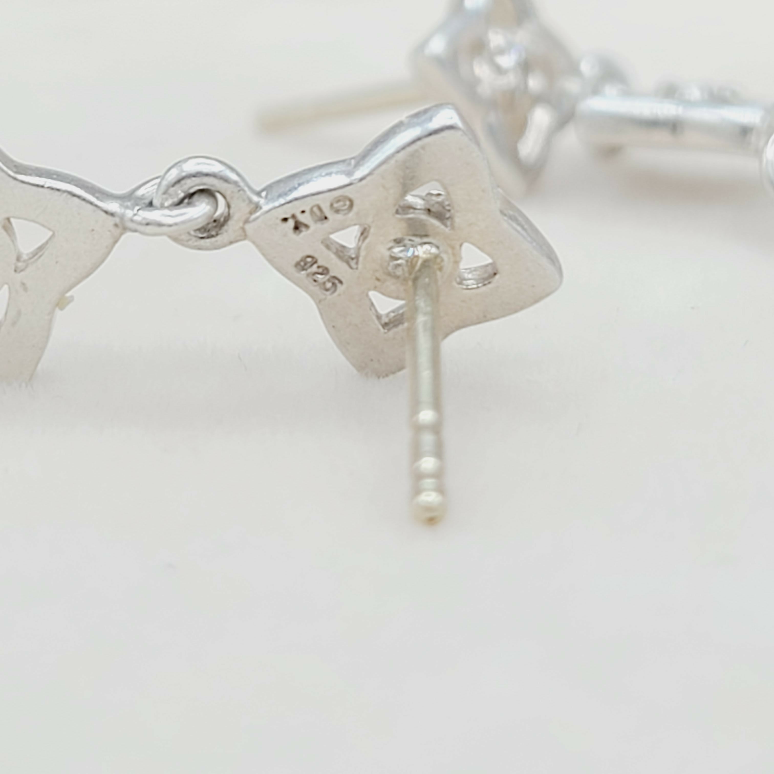 David Yurman Quatrefoil Drop Earrings with Diamonds、mySite、hinf8tx79