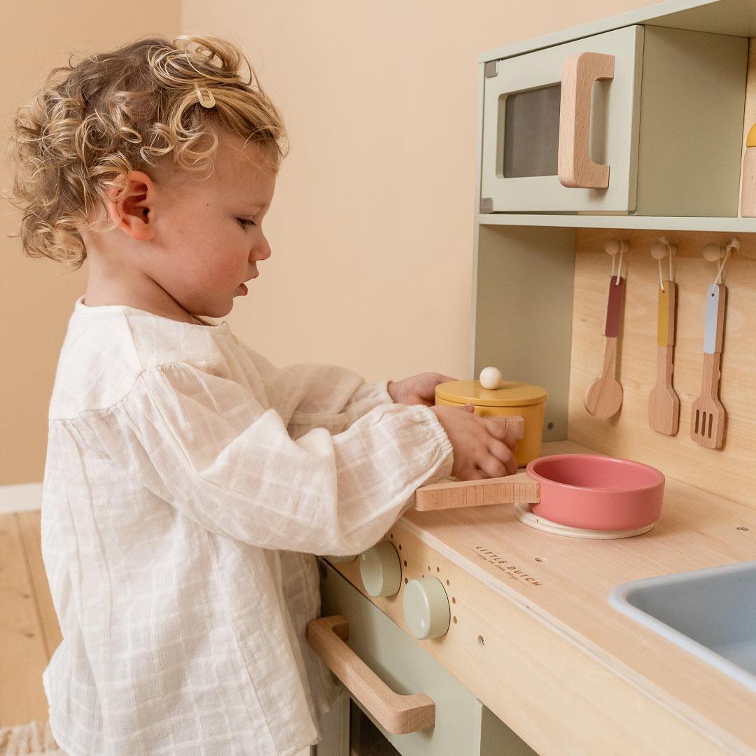  Little Dutch Wooden Play Kitchen - Mint、mySite、merchandisen