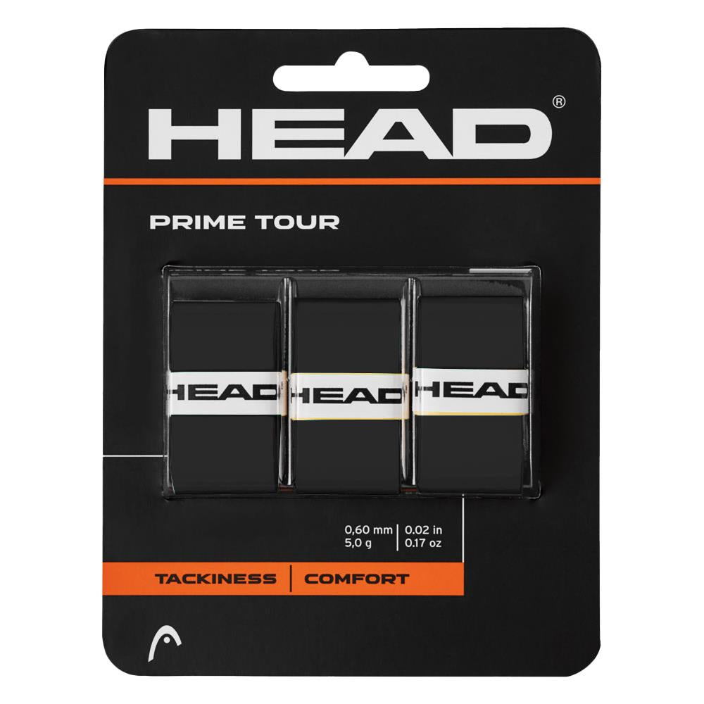 Head Prime Tour Overgrip - 3 Pack - Black、mySite、neckold