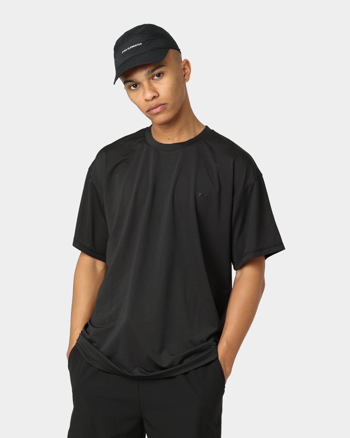 Pyra Nero Sports T-Shirt Black、mySite、zt4zffjzw