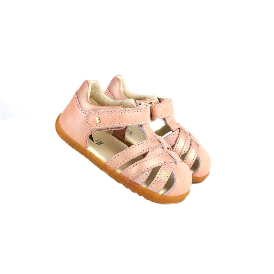 Bobux Step Up Cross Jump Sandals - Dusk Pearl + Rose Gold、mySite、merchandisen