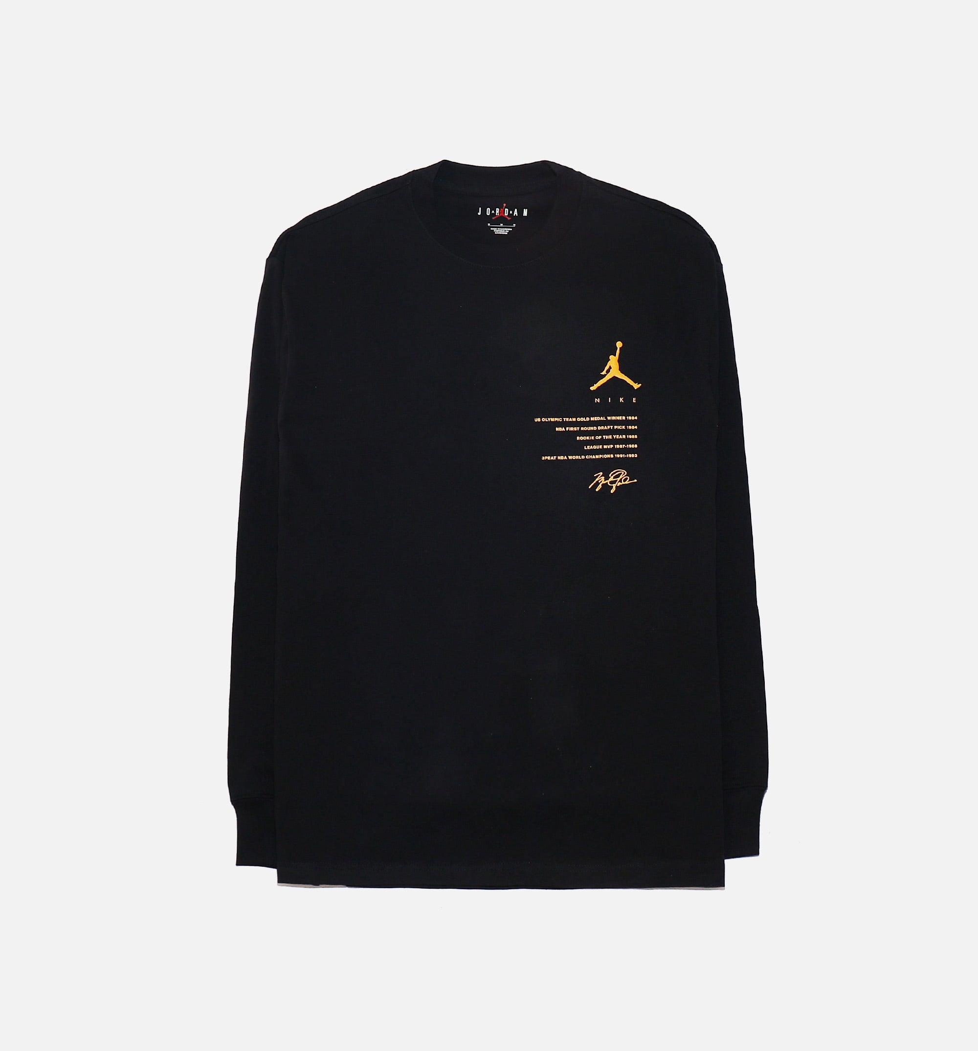 Jumpman 85 Crew Mens Long Sleeve Shirt - Black、mySite、dreamappss