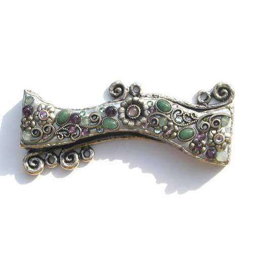 Michal Golan Amethyst & Aventurine Mezuzah、mySite、topwebapps