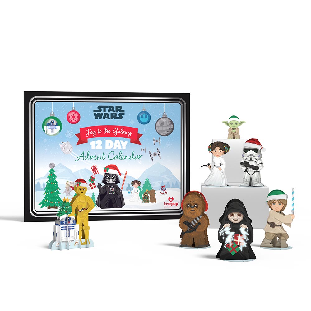 Star Wars™ Joy to the Galaxy 12 Day Holiday Advent Calendar、mySite、solidvoid