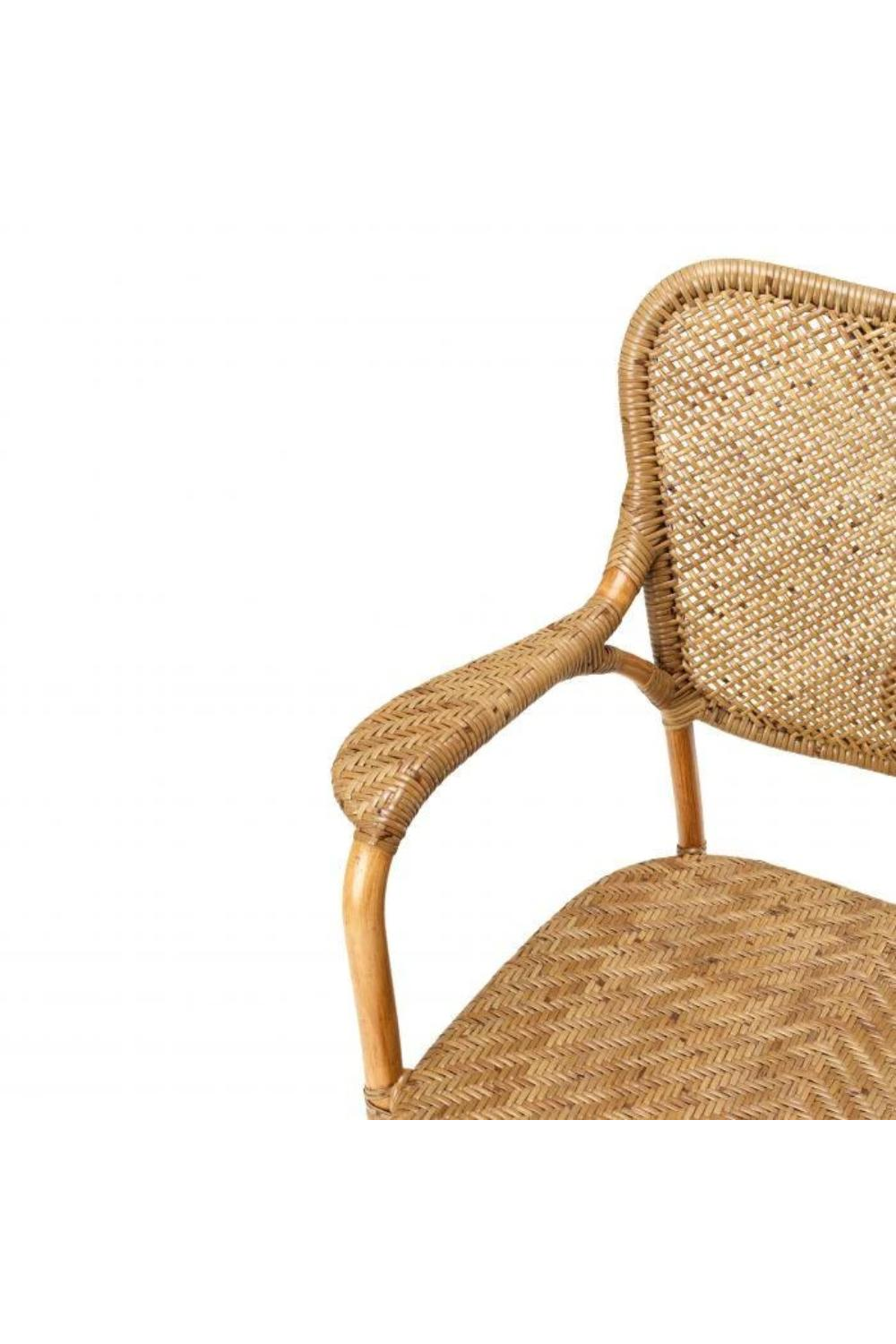 Handwoven Rattan Dining Armchair | Eichholtz Colony、mySite、neckold