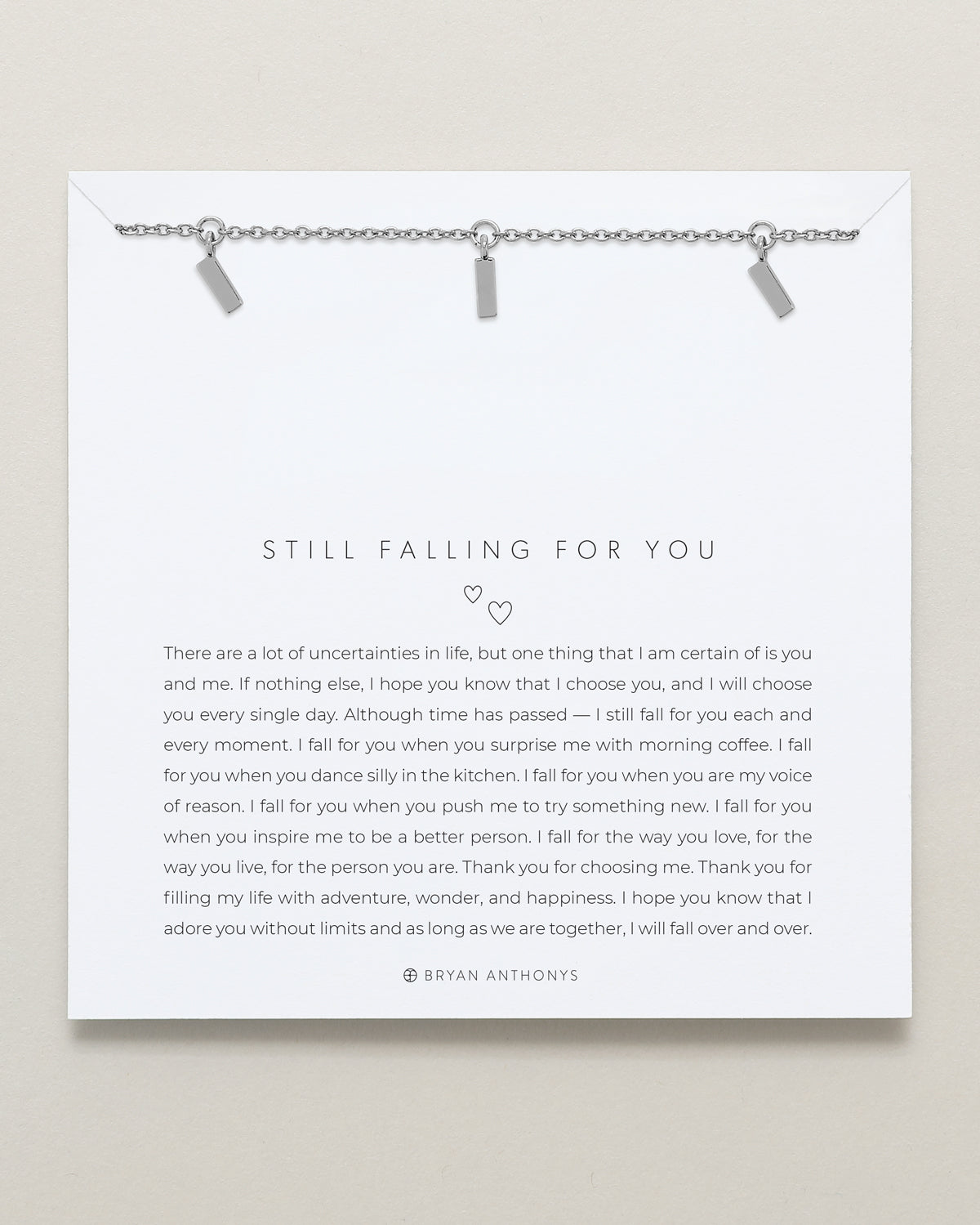 Still Falling For You Necklace、mySite、hinf8tx79