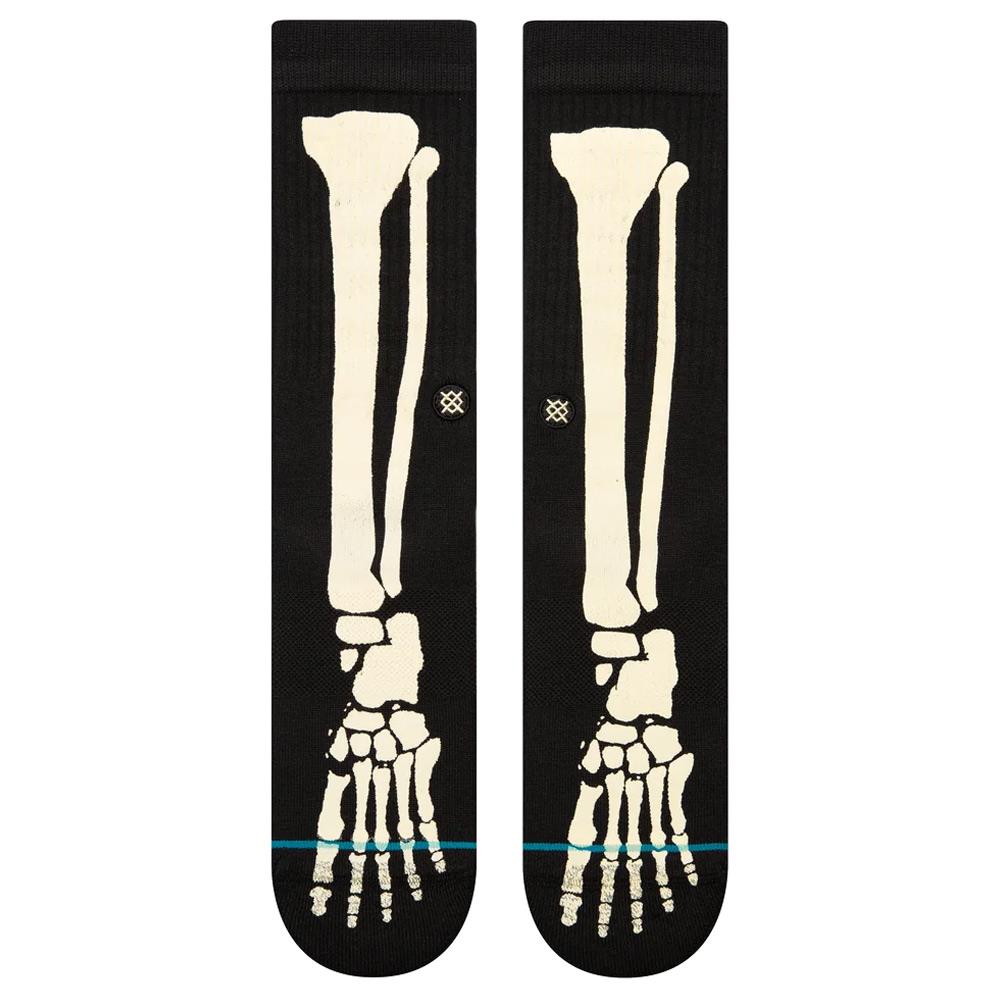  Stance Bonez Socks - Black、mySite、merchandisen