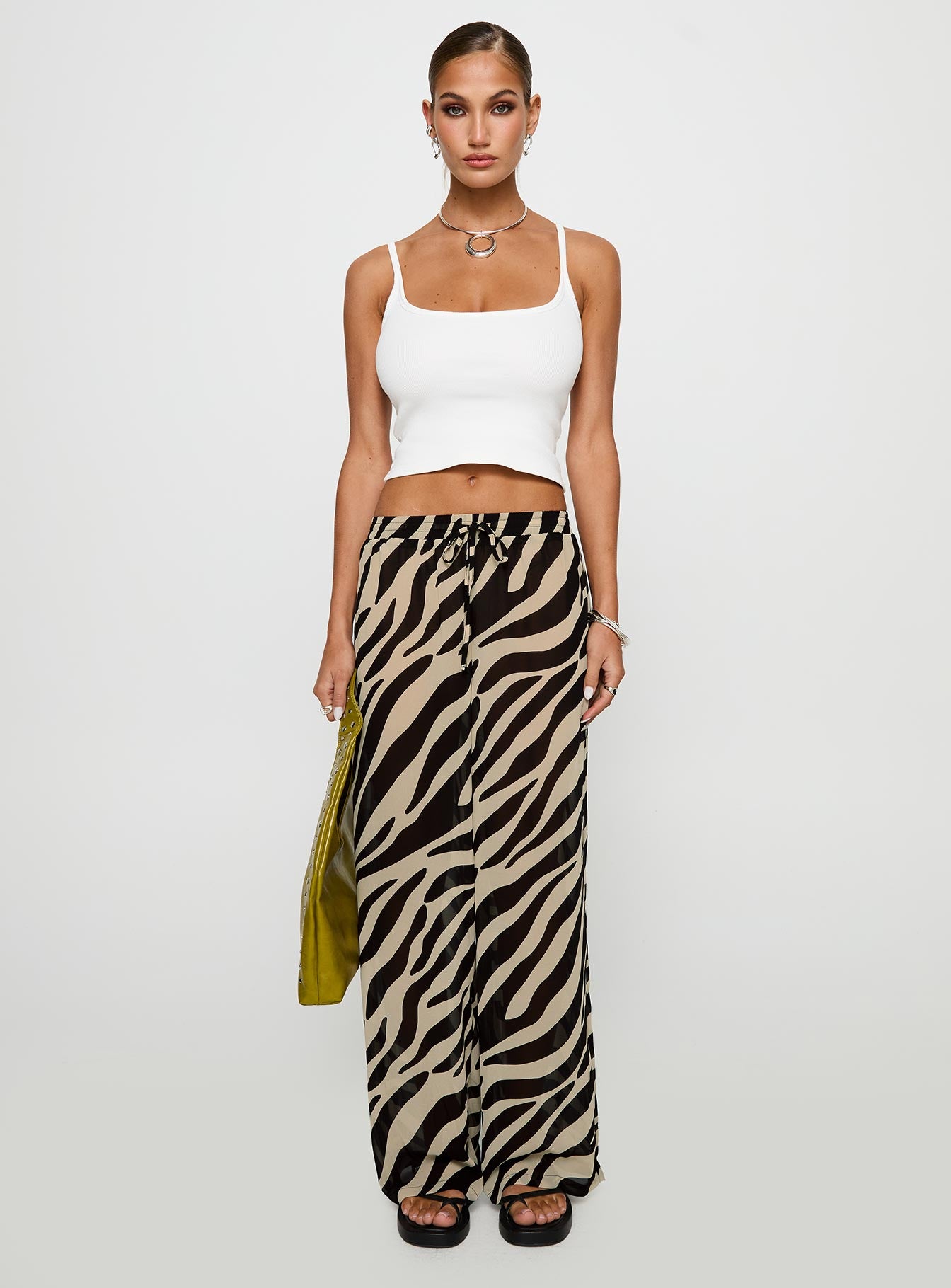 Fyre Wide Leg Pant Zebra、mySite、solidvoid