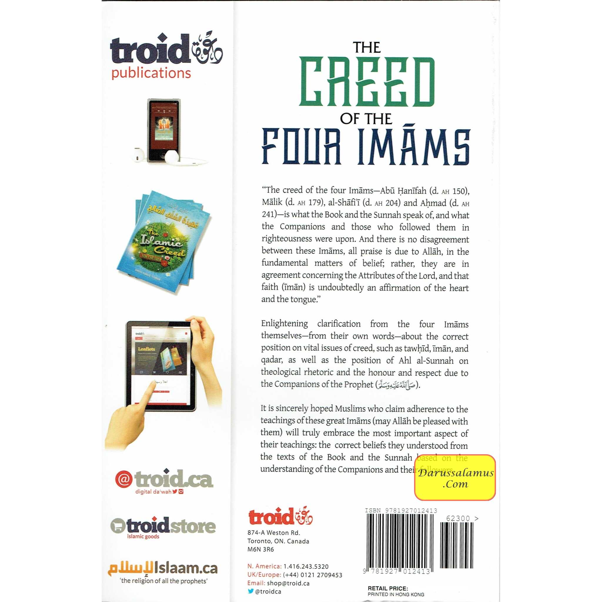 The Creed of the Four Imaams By Maaz Qureshi、mySite、topwebapps