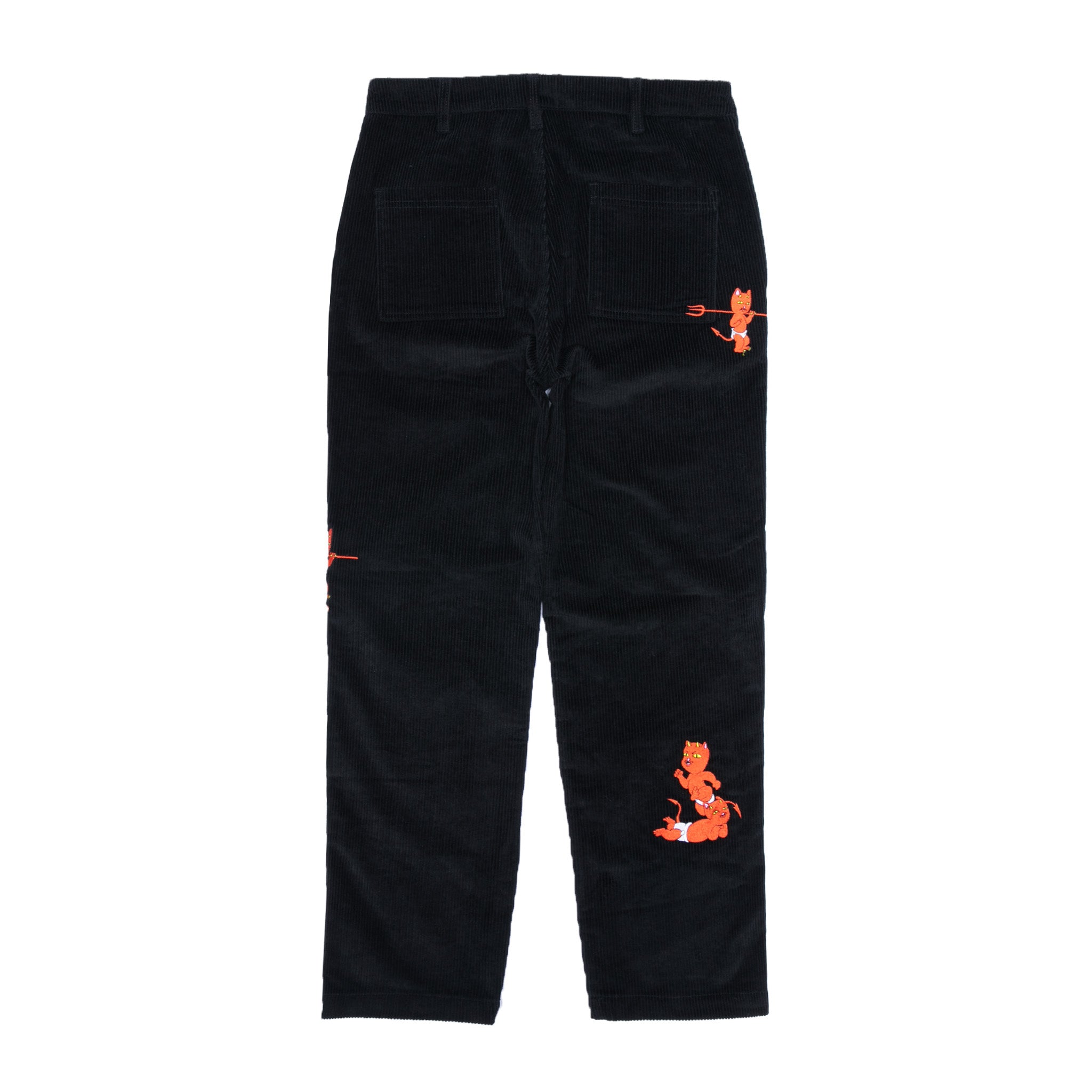  Devil Baby Corduroy Pants (Black)、mySite、merchandisen