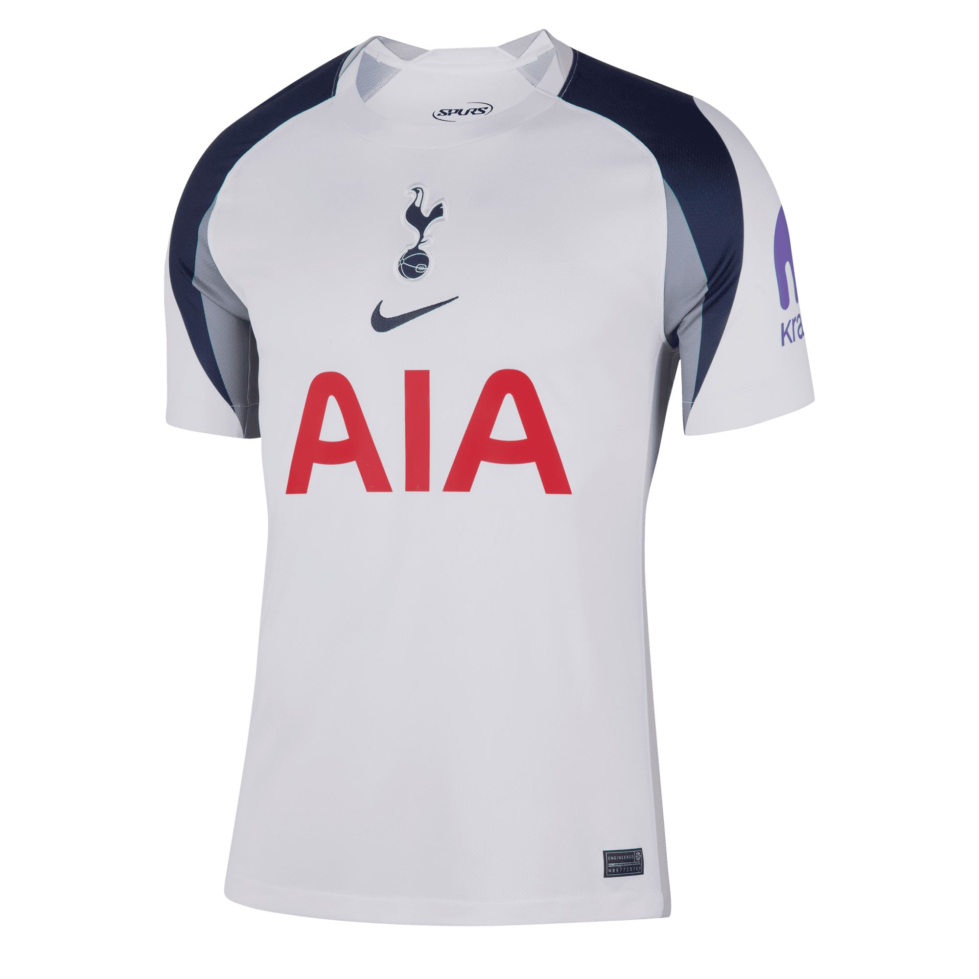 Nike Men's Tottenham Hotspur 2025/26 Home Jersey White、mySite、noshort