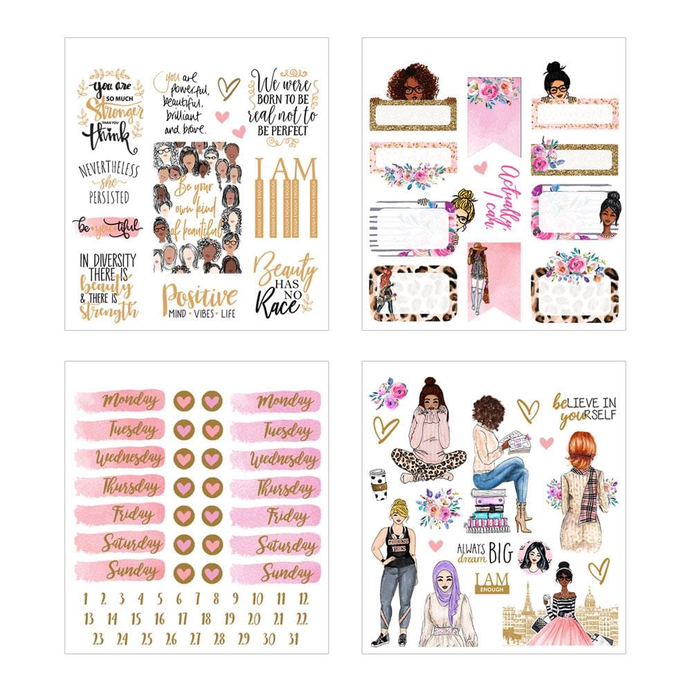  Planner Stickers Book - Jamison Reid Own Kind of Beautiful Minis、mySite、ghnorth