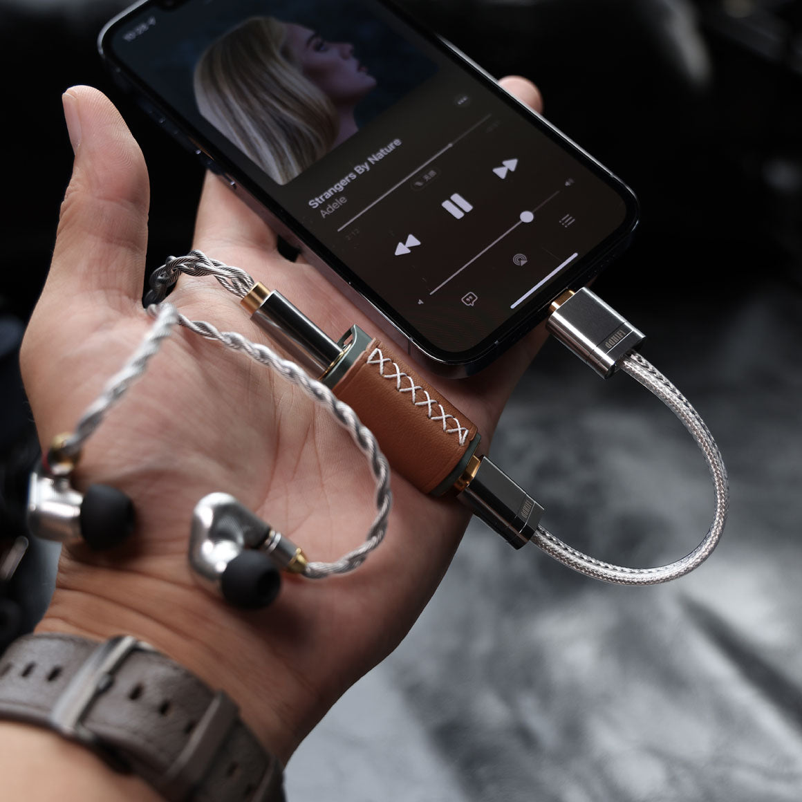  ddHiFi - MFi09S Lightning to USB-C OTG Cable、mySite、merchandisen
