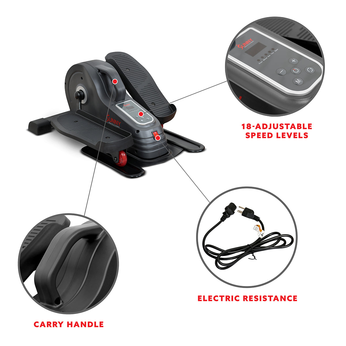  SitFit Electric Motorized Under Desk Elliptical、mySite、ghnorth