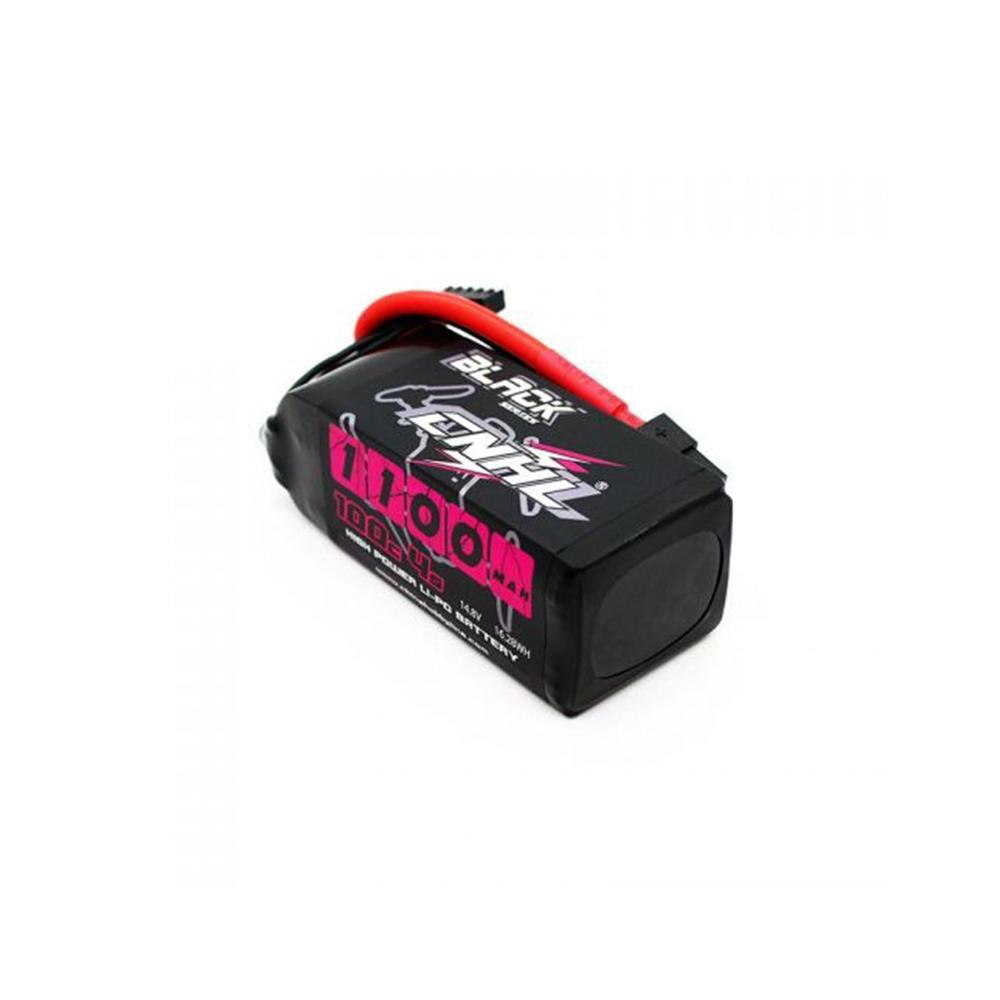  CNHL Black Series 14.8V 4S 1100mAh 100C LiPo Battery - XT60、mySite、merchandisen