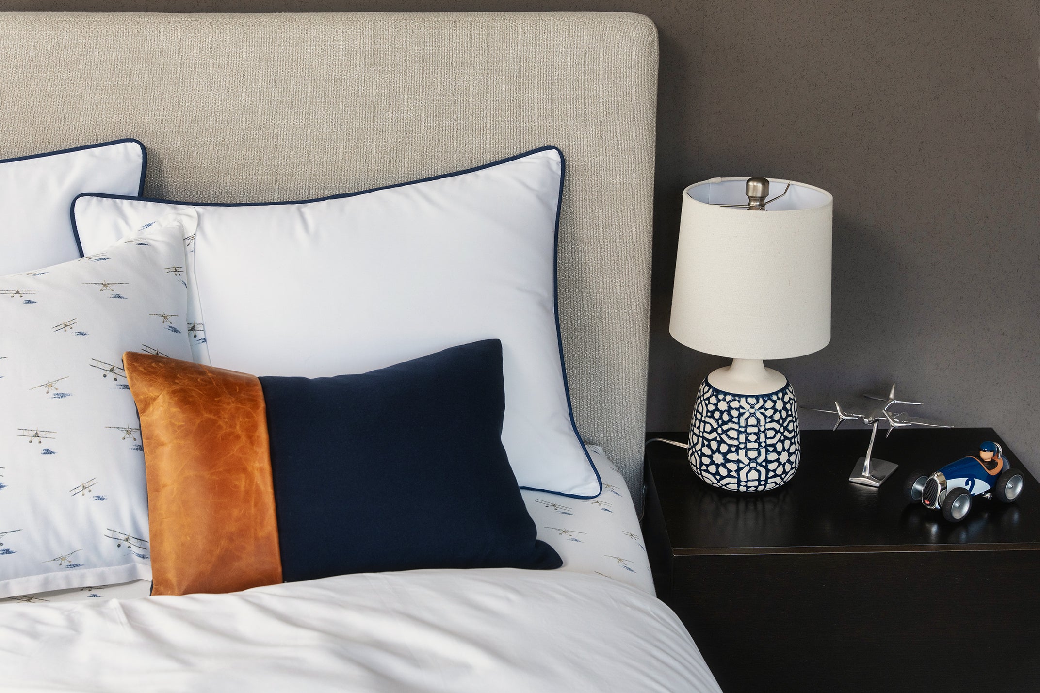  Western Panel Throw Pillow、mySite、elrpsem3k