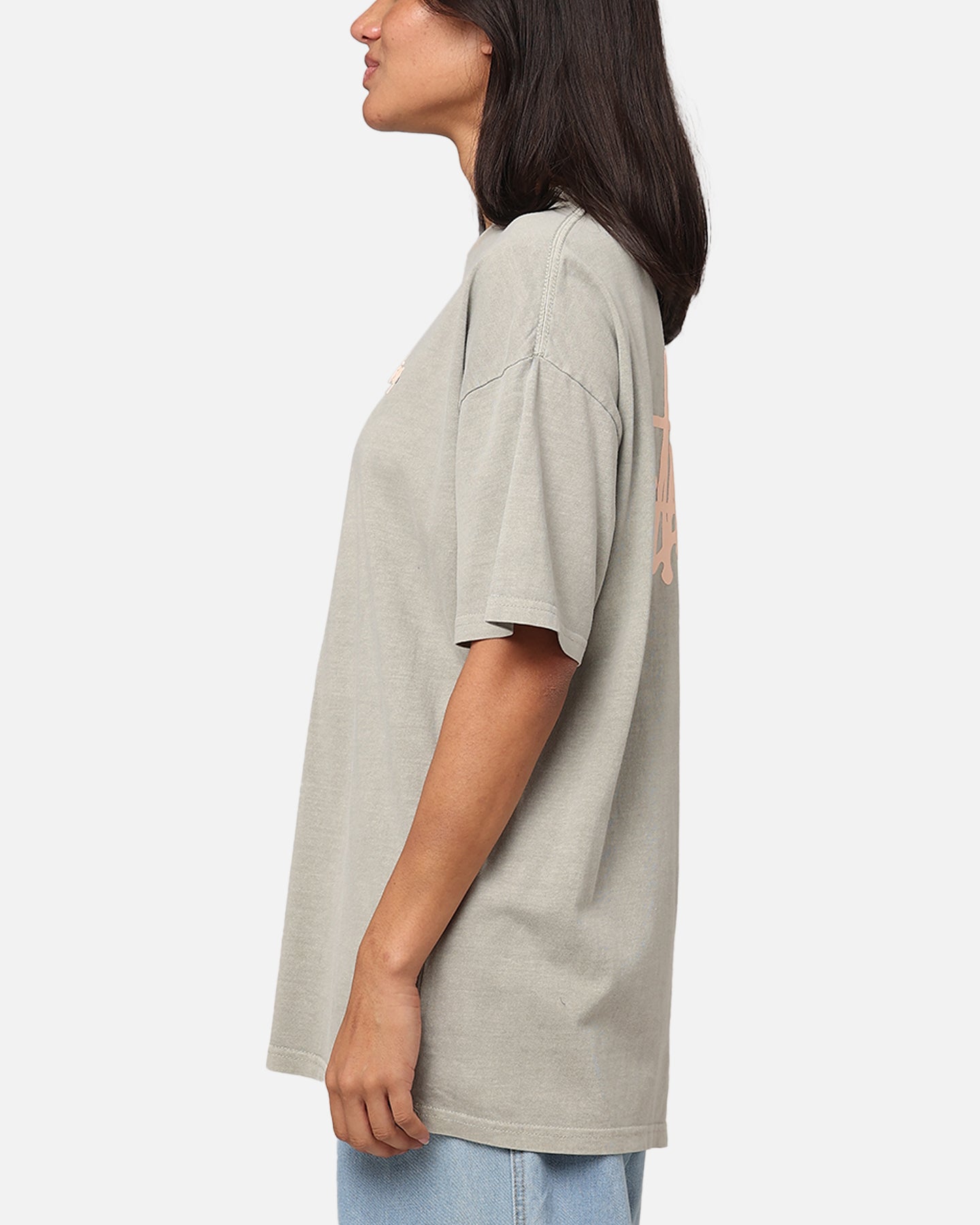 Stussy Graffiti LCB Relaxed T-Shirt Pigment Olive、mySite、zt4zffjzw