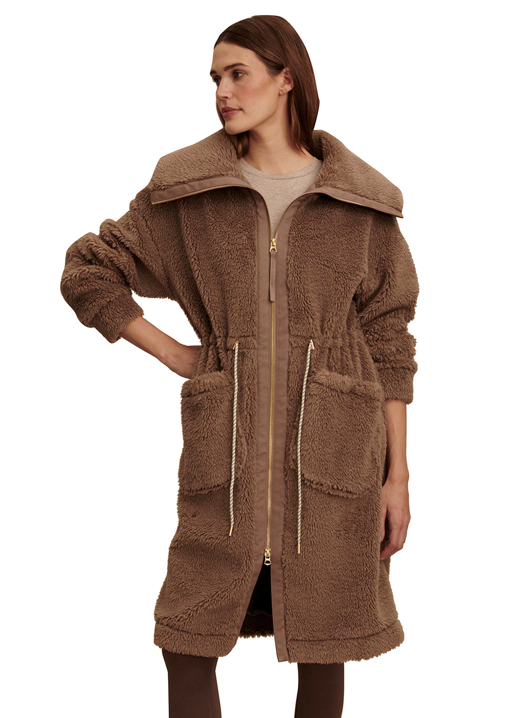 Varley Logan Sherpa Coat、mySite、lovesweatpilates