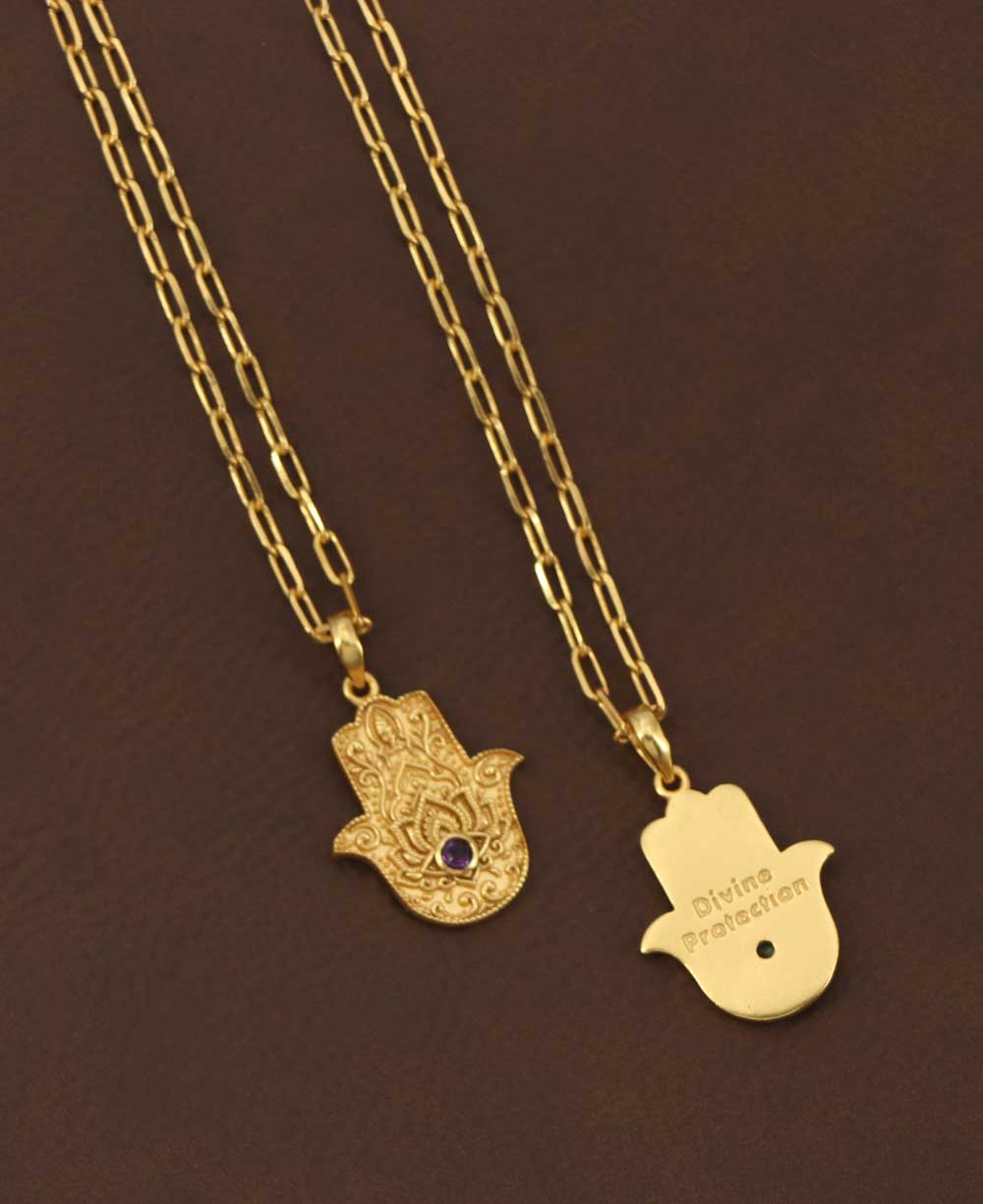 Divine Protection Hamsa Hand Necklace、mySite、topwebapps