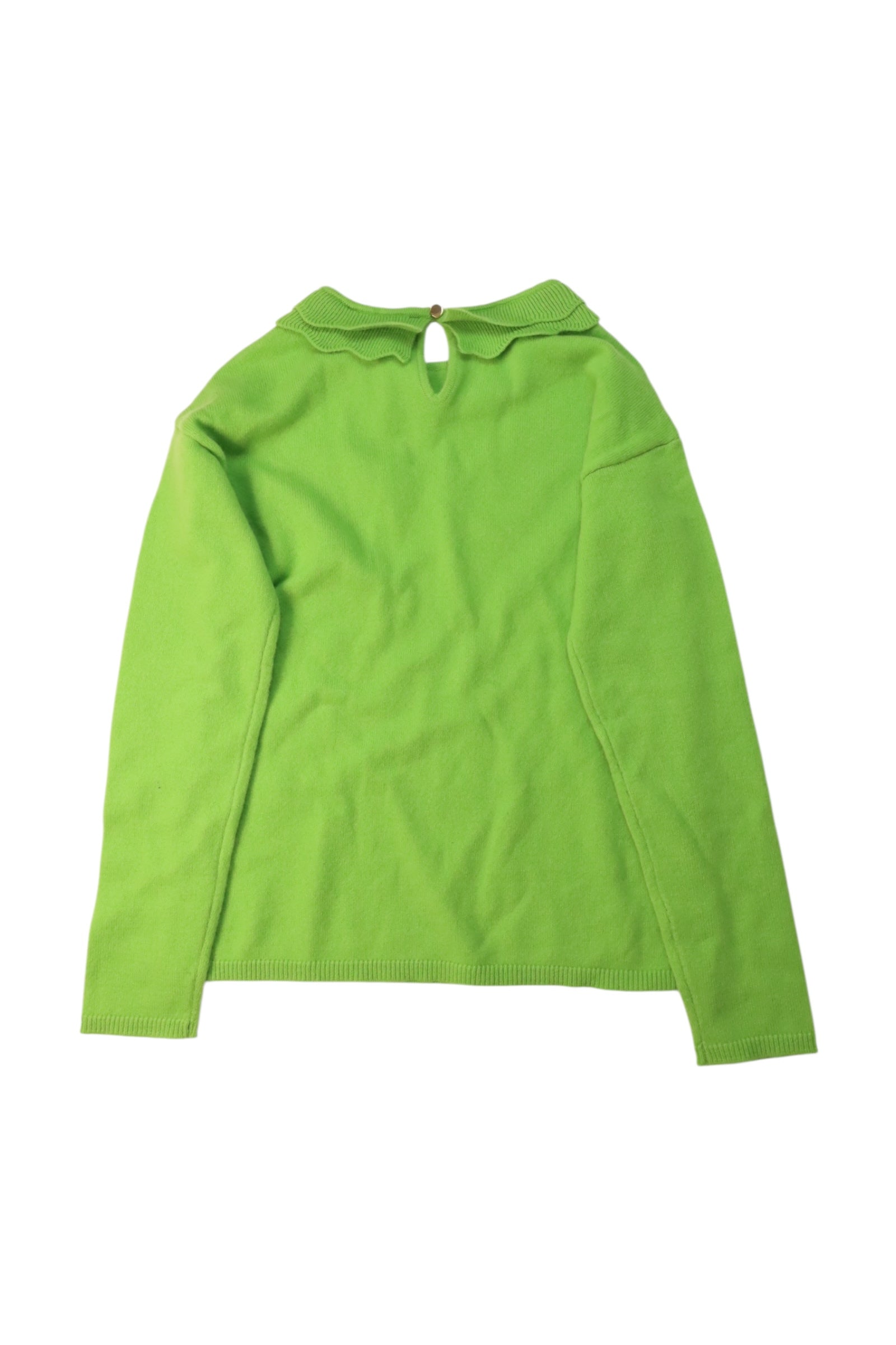 Jacadi Frill Collar Long Sleeve Top 10Y、mySite、g9winljtr