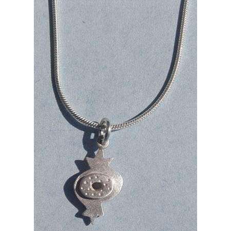 Emily Rosenfeld Sterling Silver Small Pomegranate Necklace、mySite、topwebapps
