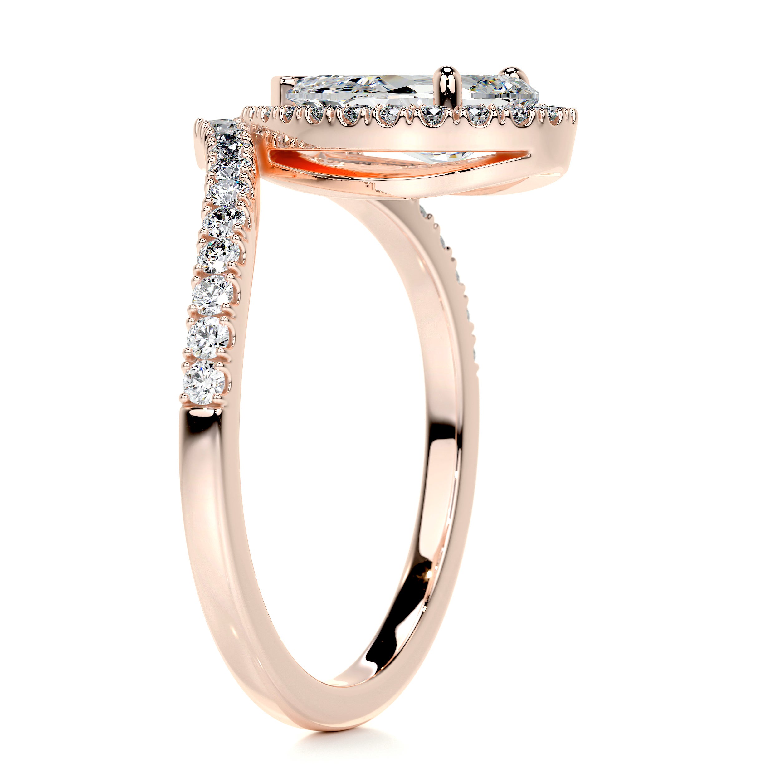 Miranda Diamond Engagement Ring -14K Rose Gold、mySite、hinf8tx79