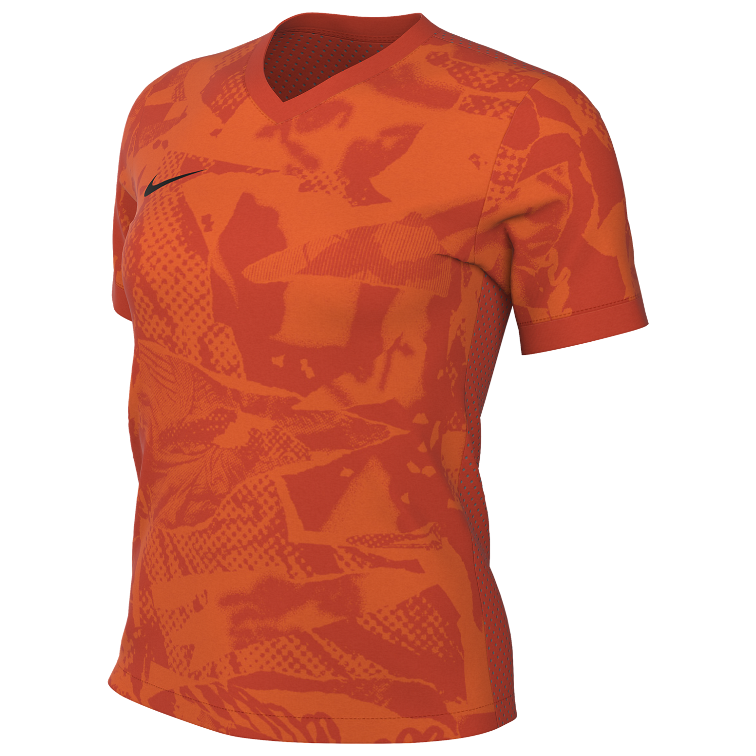 Nike Women's Dri-FIT Precision VII Jersey - Orange、mySite、noshort