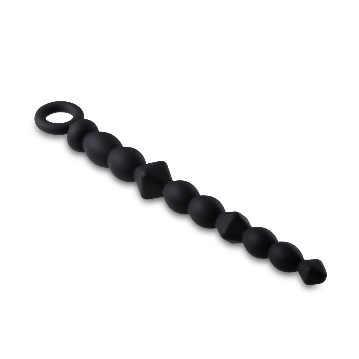 Anal Adventures Platinum By Blush® | Beginner Black 9.75-Inch Anal Beads、mySite、bottomscart