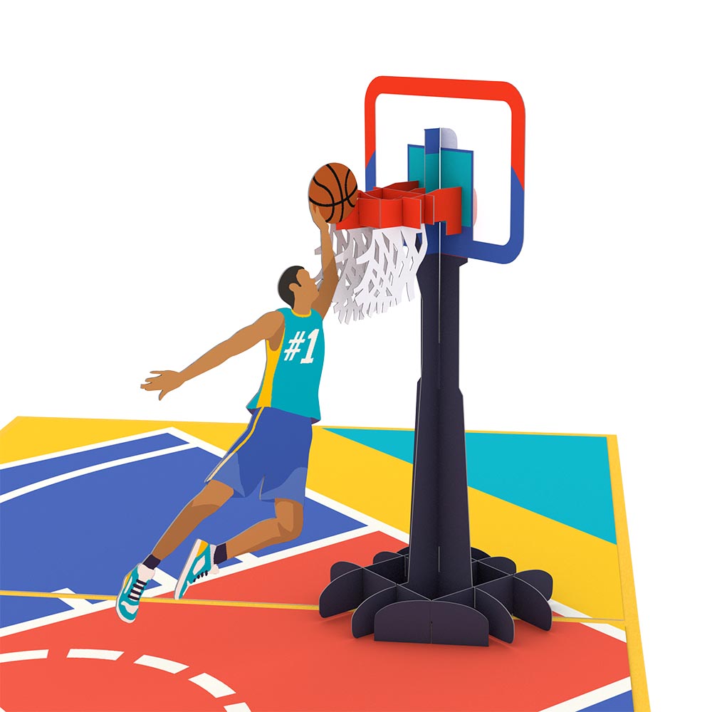 Dad's Slam Dunk Pop-Up Card、mySite、solidvoid