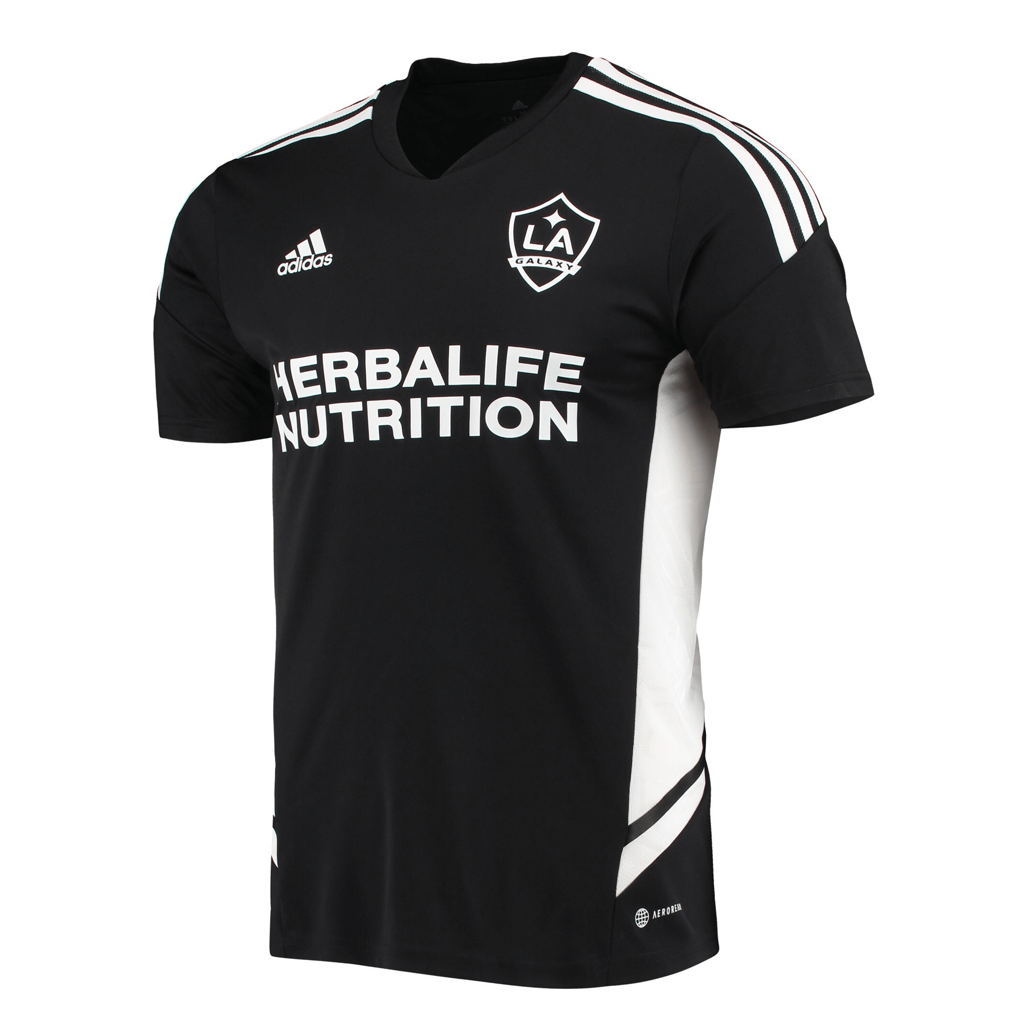 adidas Men's LA Galaxy 2022/23 Condivo 22 Jersey Black/White、mySite、bottomscart