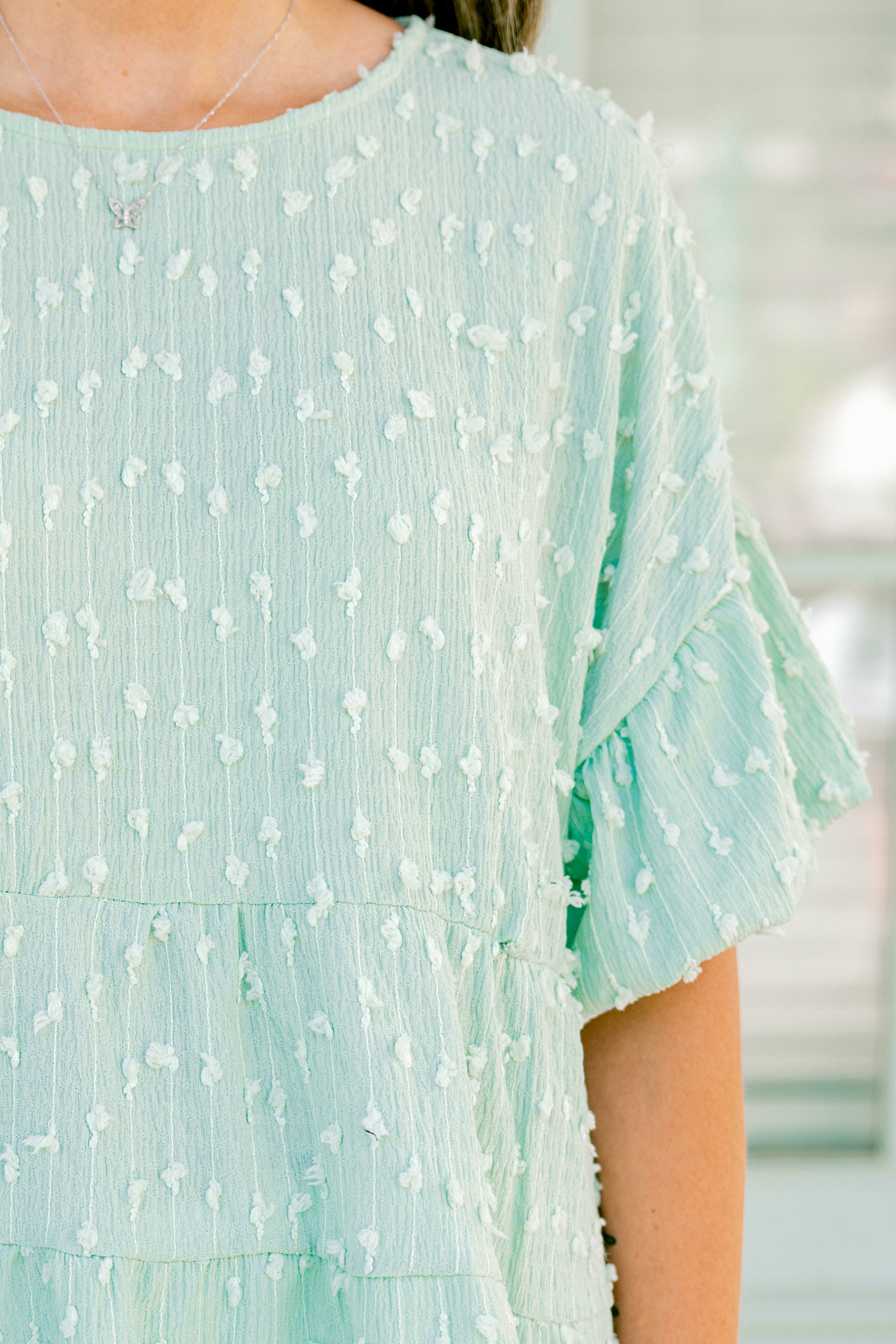  A Rosy Smile Top, Seafoam、mySite、justintrudeaud