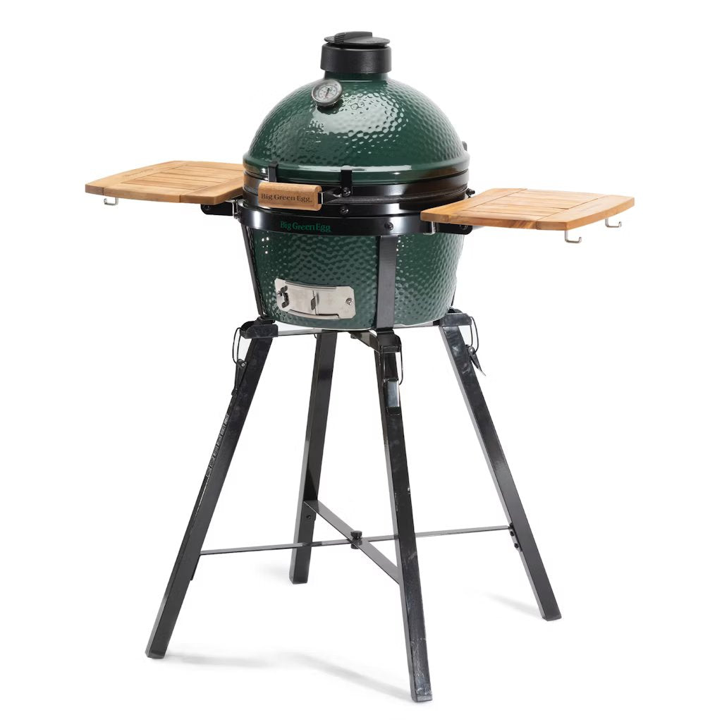 Big Green Egg Foldable Stand With Shelves for MiniMax、mySite、noshort