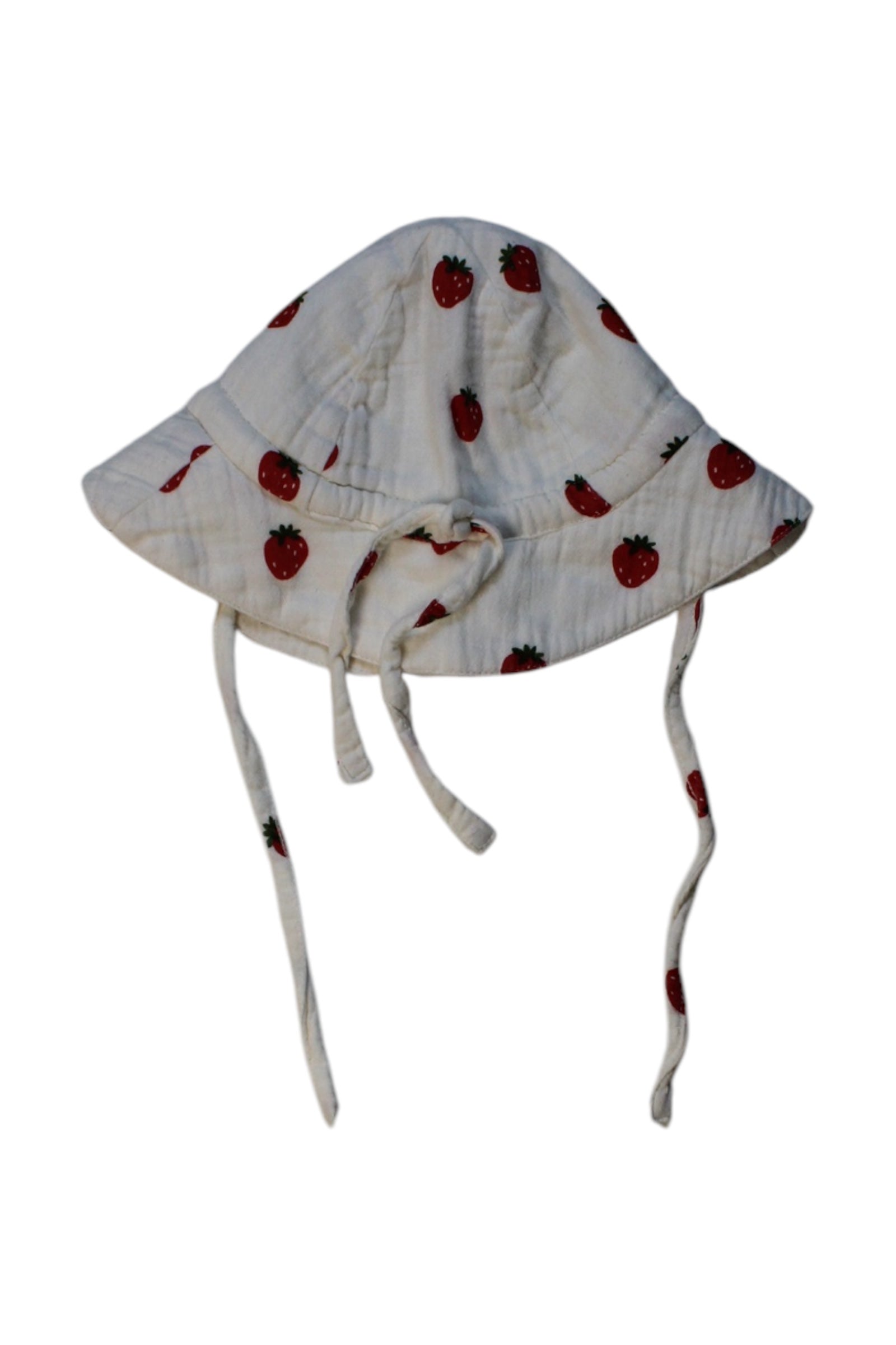 Nature Baby Strawberry Print Sun Hat O/S、mySite、g9winljtr