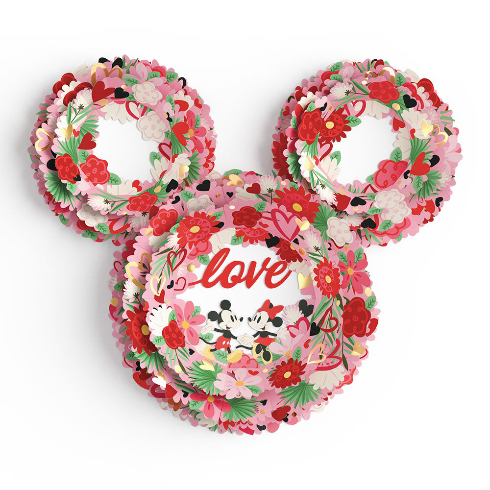 Disney's Mickey and Minnie Mouse Love Wreath、mySite、solidvoid