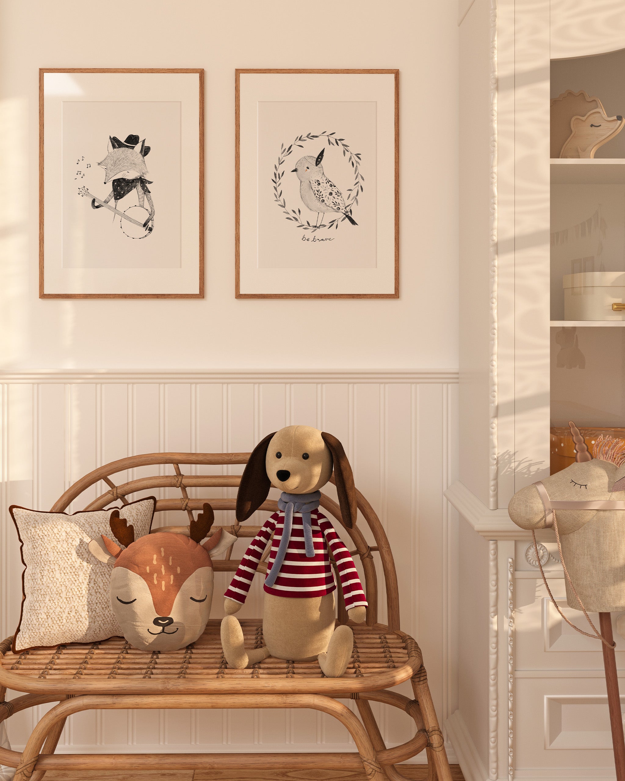  Art Print || Be Brave、mySite、layawaytickets