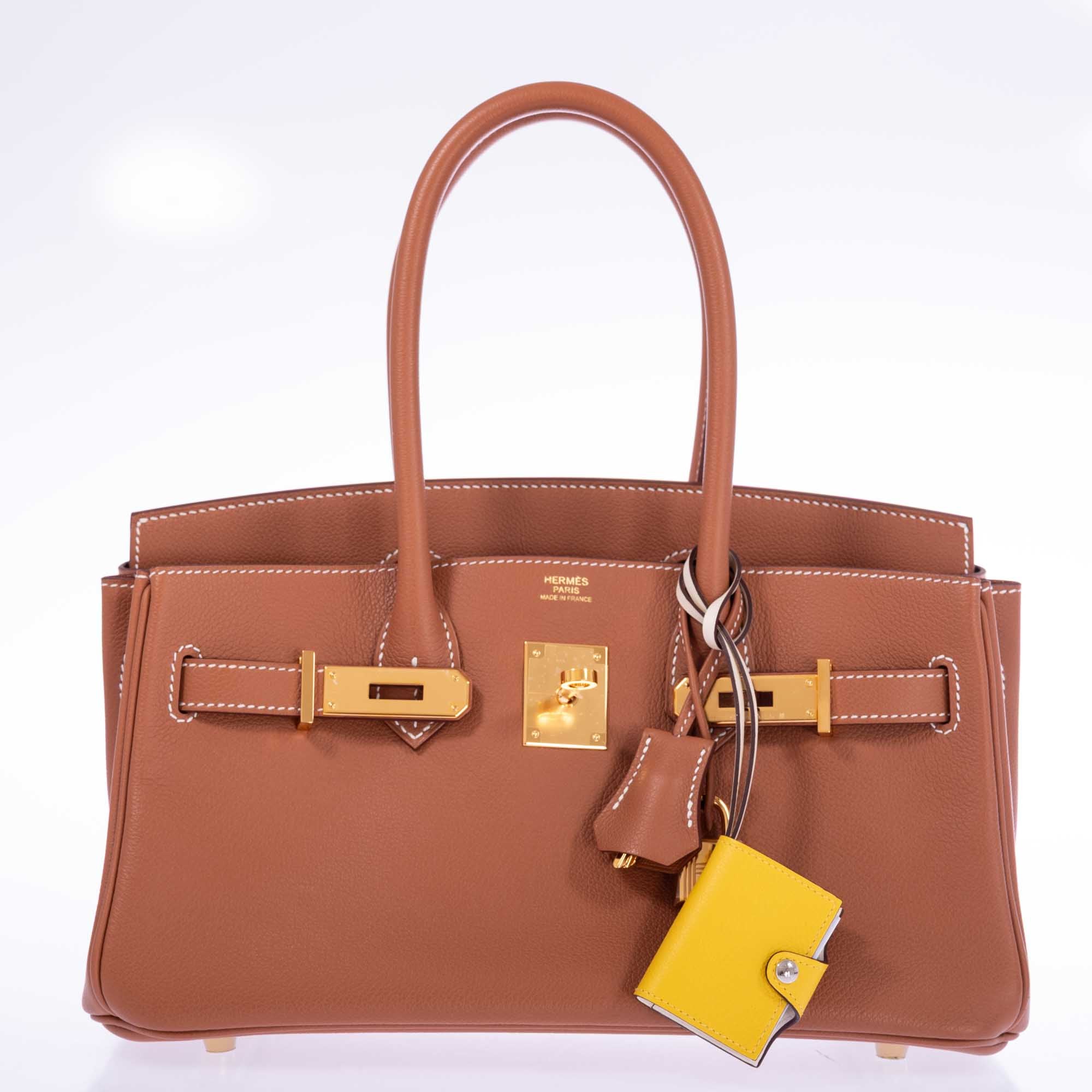 Hermès Birkin Shoulder Light 29 Gold Evercolor Gold Hardware、mySite、garminoutage.com