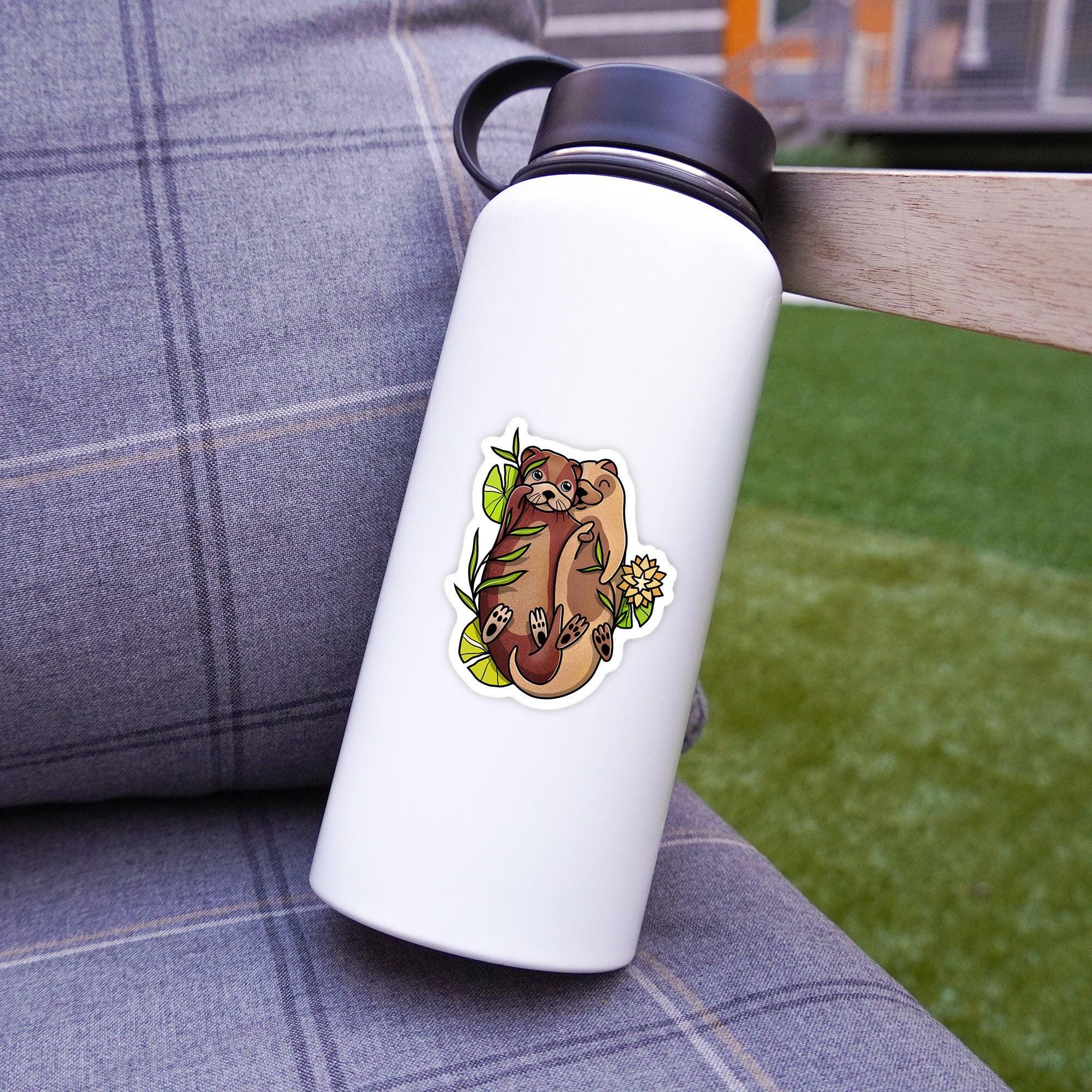  Cute Otter Love Sticker、mySite、ghnorth