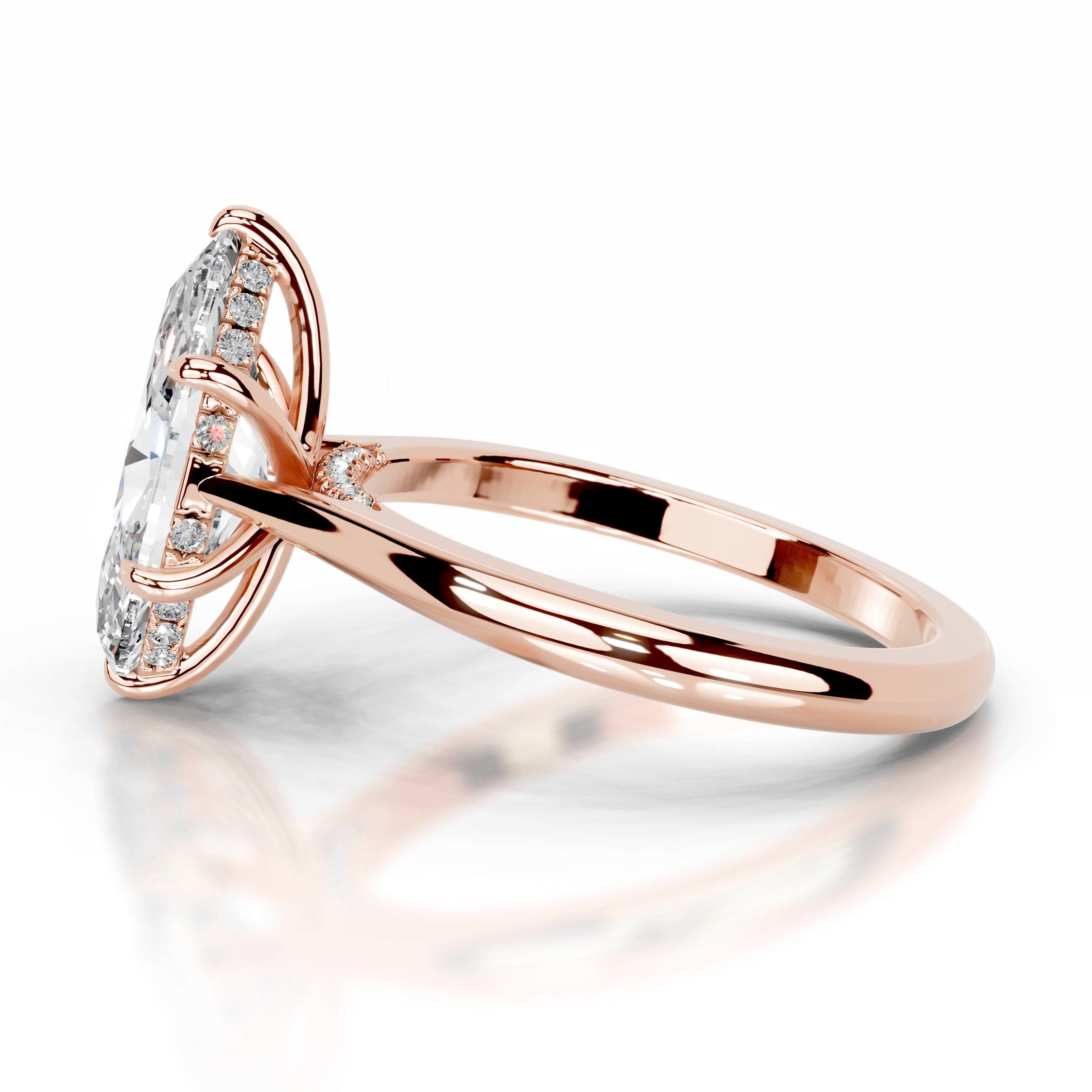 Araluen Lab Grown Diamond Ring - 14K Rose Gold、mySite、hinf8tx79