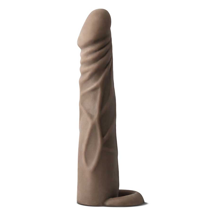 7 Inch Performance Cock Xtender Sleeve by Blush Novelties (Tan & Brown)、mySite、bottomscart