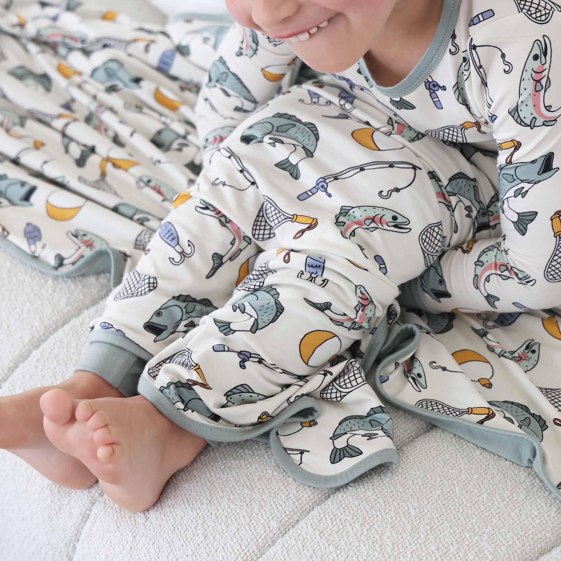  Catch of the Day Double Sided Bamboo Blanket、mySite、layawaytickets