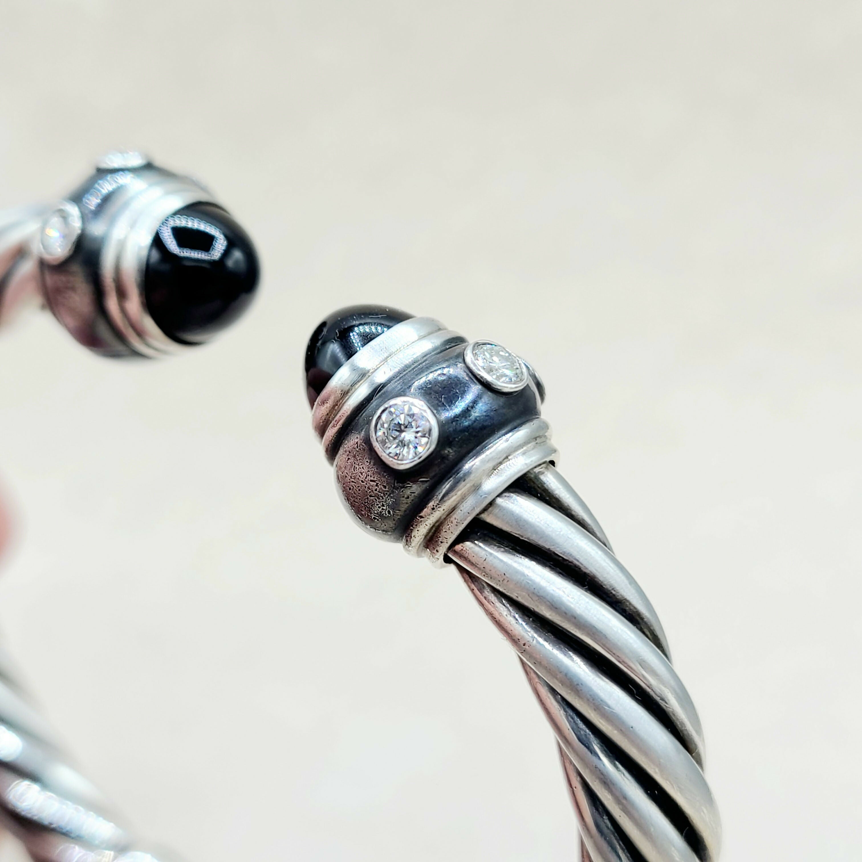 David Yurman Renaissance Bracelet Black Onyx & Diamonds、mySite、hinf8tx79