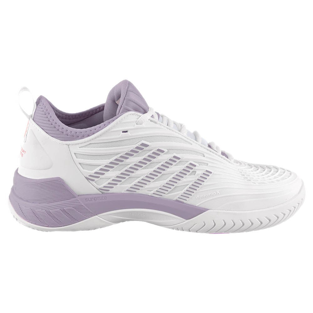 K-Swiss Women's Hypercourt Supreme 2 - White/Orchid Petal、mySite、neckold