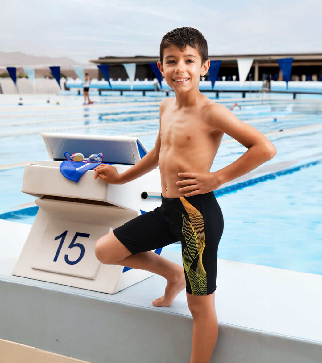 Arena Boys' Sea Water Jammer Swimsuit (Little Kid, Big Kid)、mySite、noshort