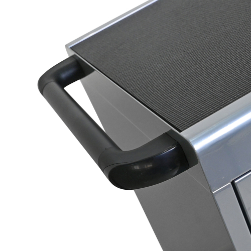 30+2Bay Mobile School Charging Cart Station for Chromebook, Tablet and Laptop Computer with Power Strip Included, Assembly Required-BLACK、、casual