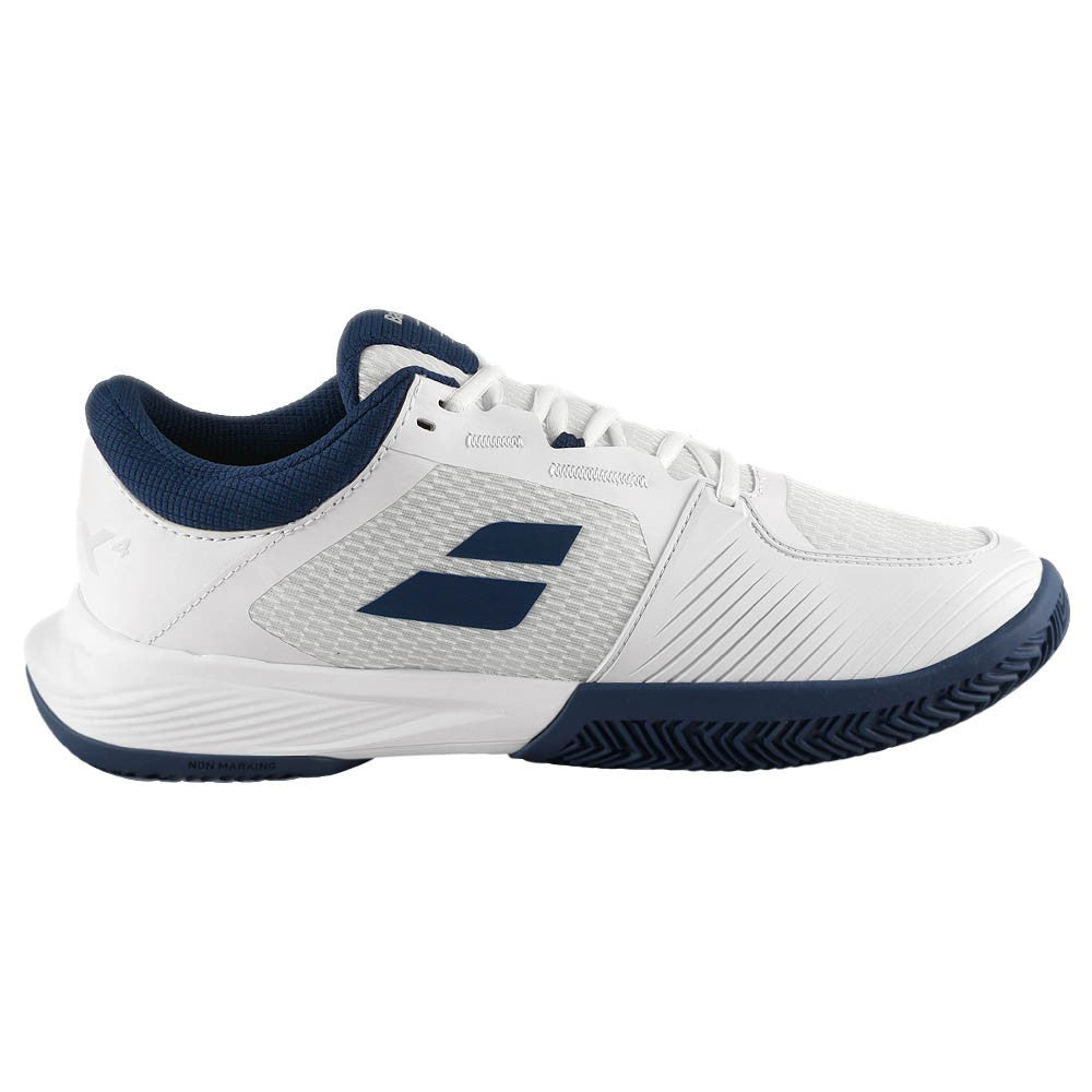 Babolat Men's SFX 4 - Clay - White/Estate Blue