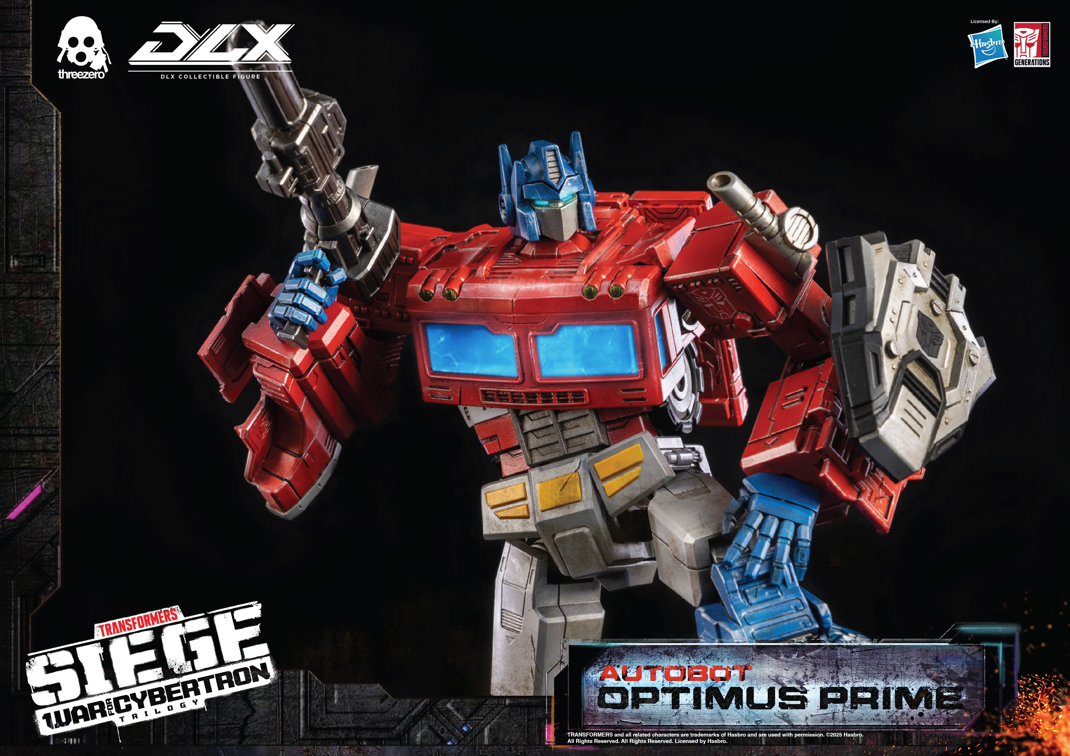 Threezero Transformers: War for Cybertron Trilogy DLX Optimus Prime、mySite、hgirdovlk