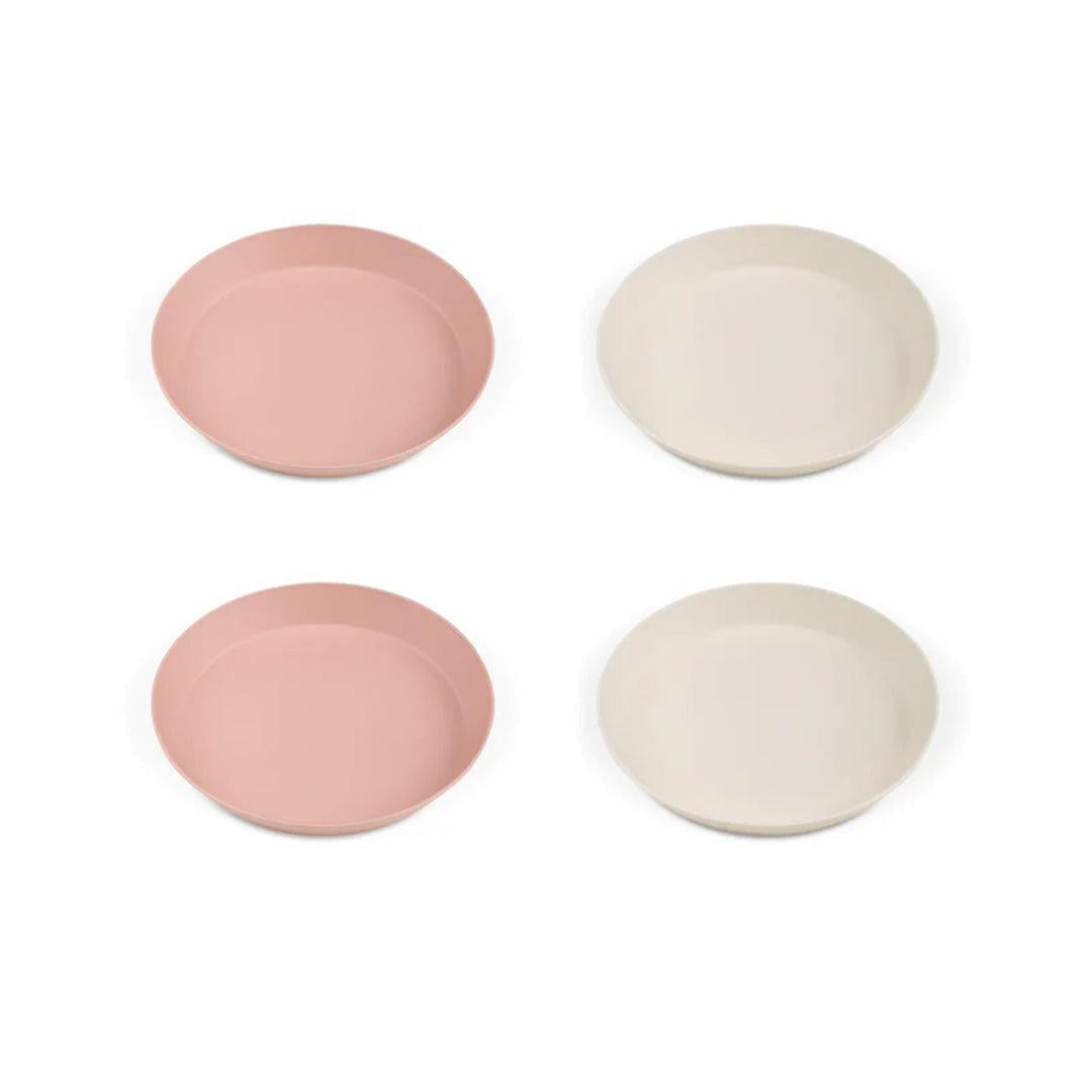  Citron ECO set of 4 Plates - Pink / Cream、mySite、merchandisen