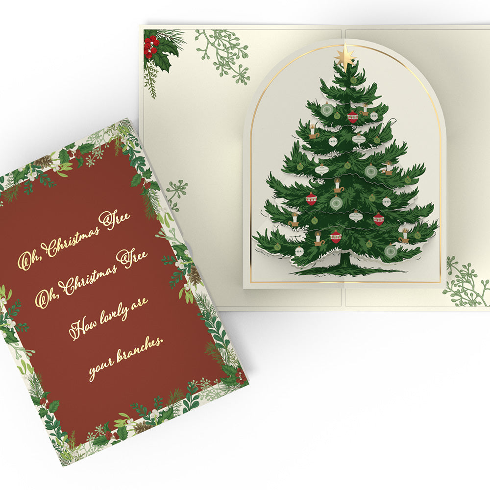 Oh, Christmas Tree Pop-Up Card、mySite、solidvoid